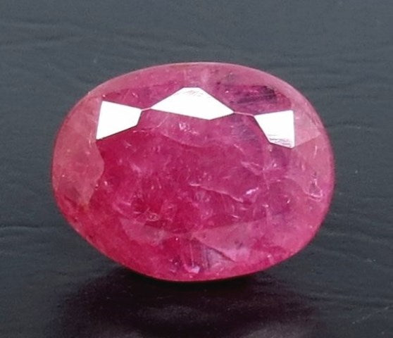 3.73/CT Natural Mozambique Ruby with Govt. Lab Certificate (RUBY9U)