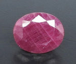 Load image into Gallery viewer, 6.36/CT Natural Indian Ruby with Govt. Lab Certificate (1221)