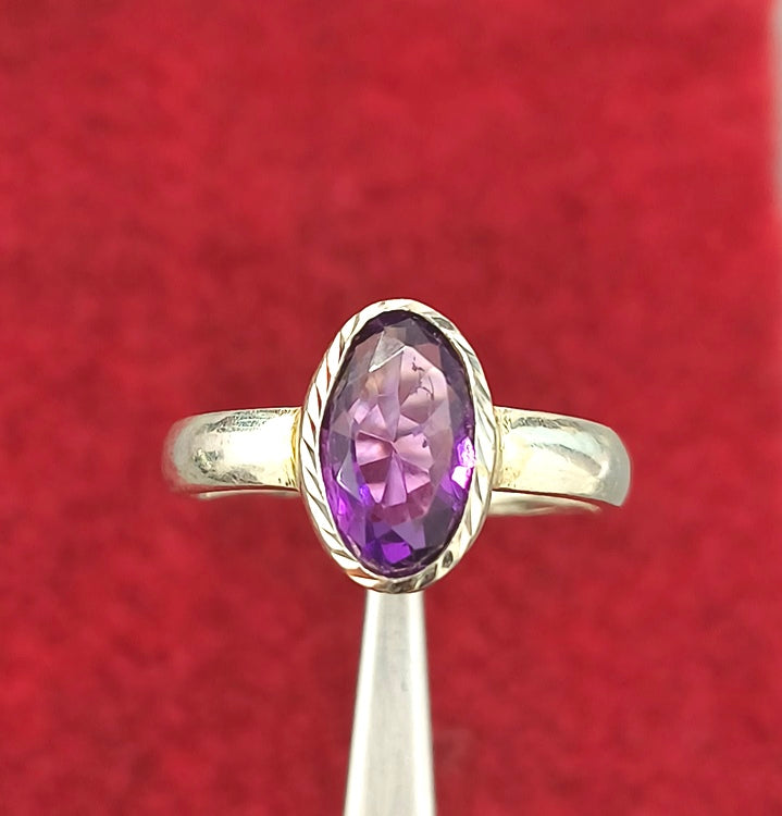 SILVER RING FOR ZODIAC SIGN CAPRICORN AND AQUARIUS FOR MEN