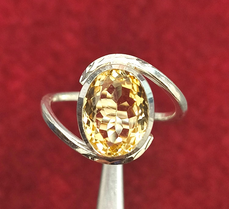 SILVER RING FOR ZODIAC SIGN SAGITTARIUS AND PISCES FOR GIRL