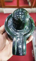 Load image into Gallery viewer, NATURAL JADE SHIVLING (SKU-JA0028-25)