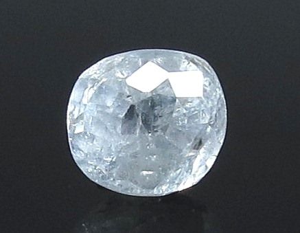 2.35 Carat Natural White Sapphire with Govt Lab Certificate-34410