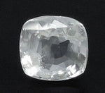 Load image into Gallery viewer, 4.97/CT Natural White Sapphire with Govt Lab Certificate