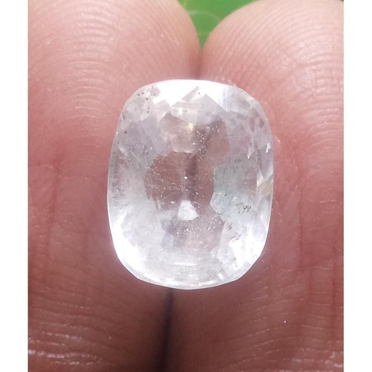 7.07 Ratti Natural White topez with Govt. Lab Certificate-1665