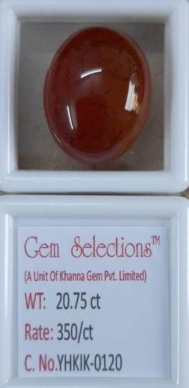 Buy 20.75/CT Yemini Hakik Natural Gemstone Online