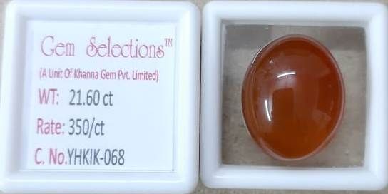 Buy 21.60/CT Yemini Hakik Natural Gemstone Online