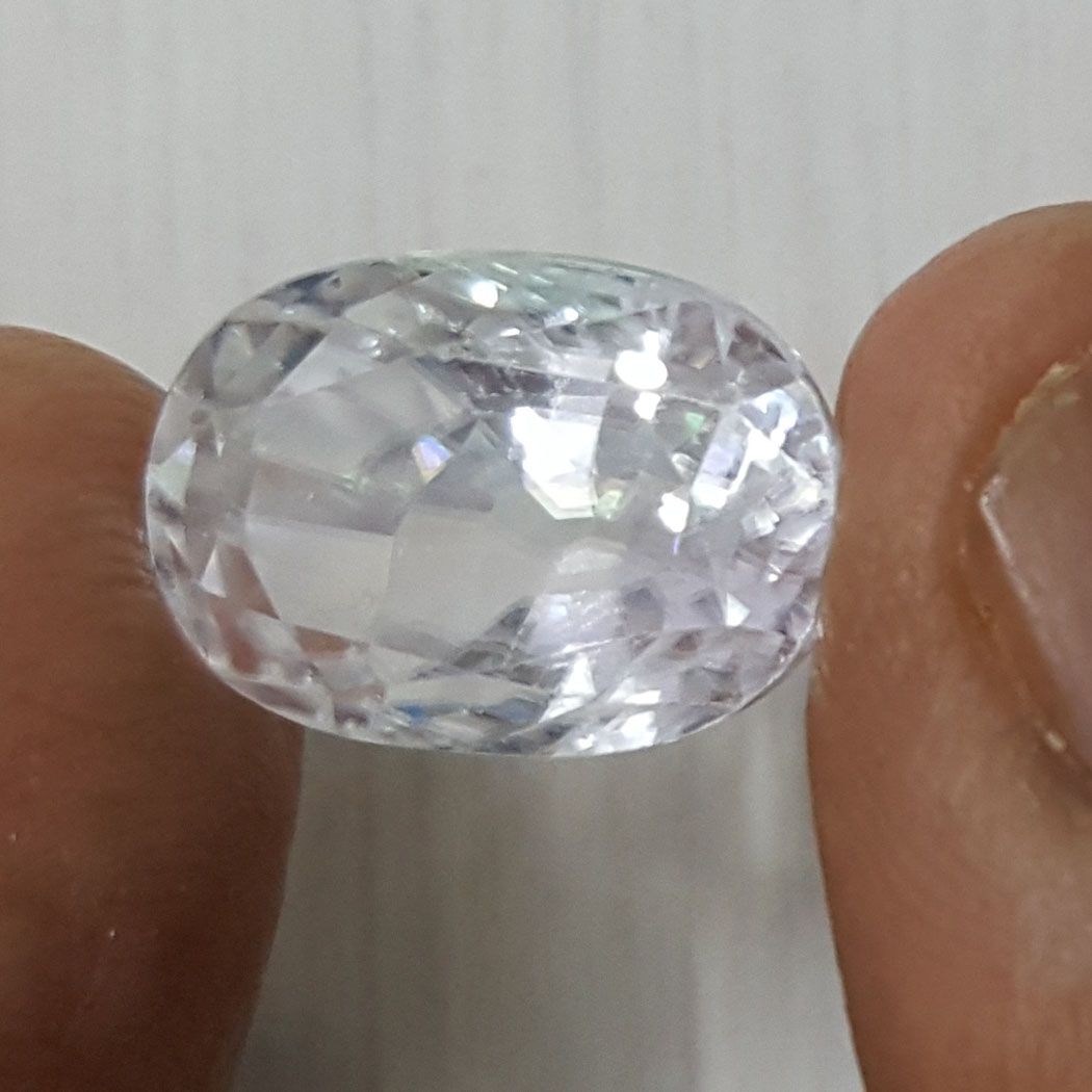 12.73/CT Natural Zircon with Govt. Lab certificate-(4551)