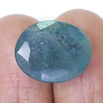 Load image into Gallery viewer, 9.80 Ratti Natural ZAMBIAN Panna Stone With Govt. Lab Certificate (3441)