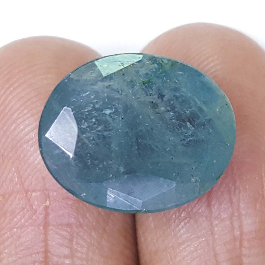 9.80 Ratti Natural ZAMBIAN Panna Stone With Govt. Lab Certificate (3441)