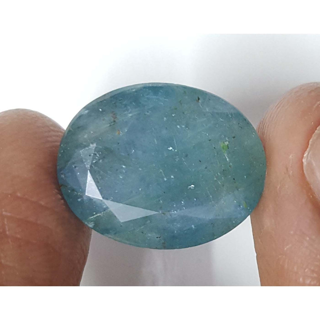 12.21 Ratti Natural ZAMBIANPanna Stone With Govt. Lab Certificate (3441)