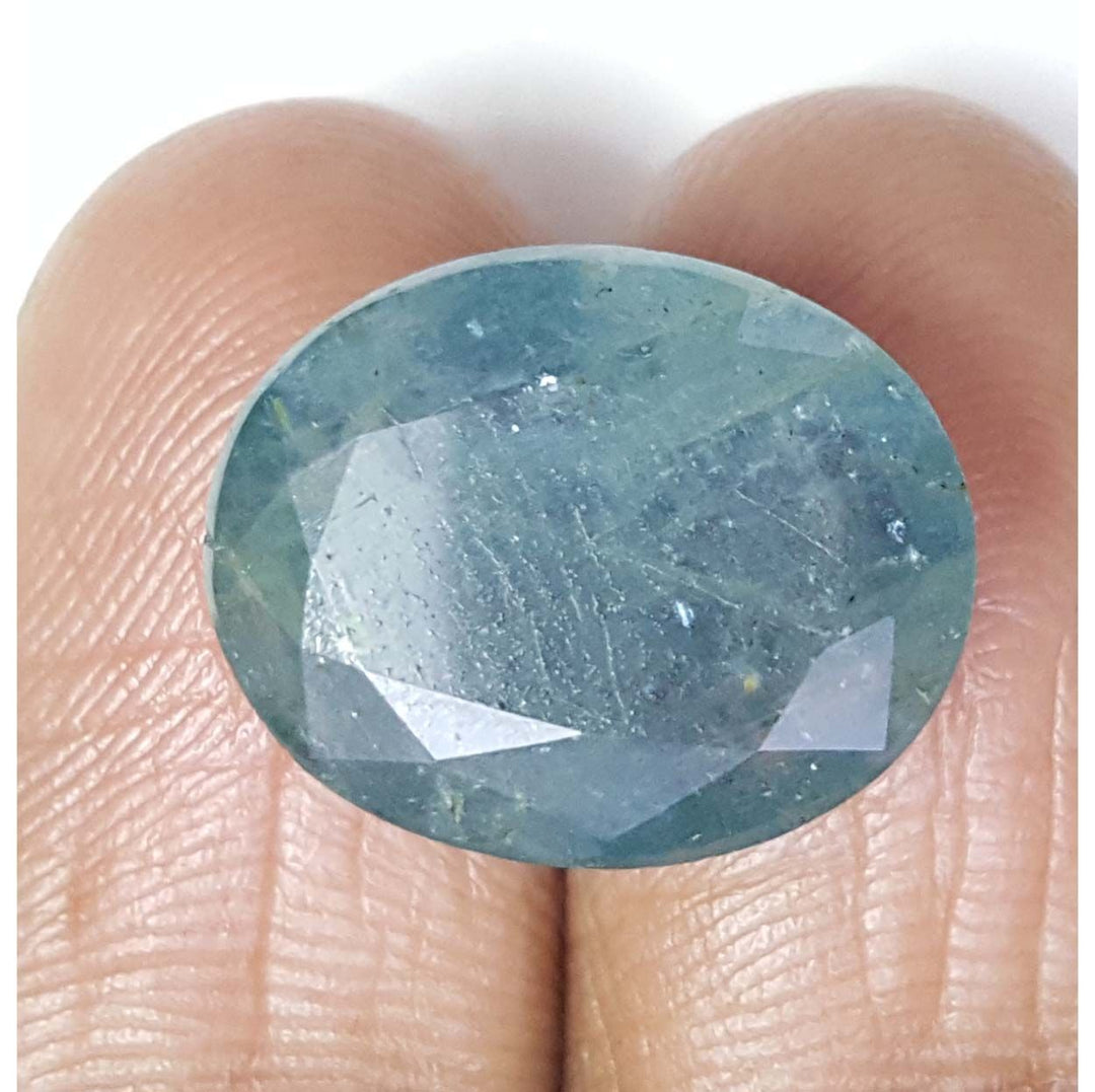 12.21 Ratti Natural ZAMBIANPanna Stone With Govt. Lab Certificate (3441)